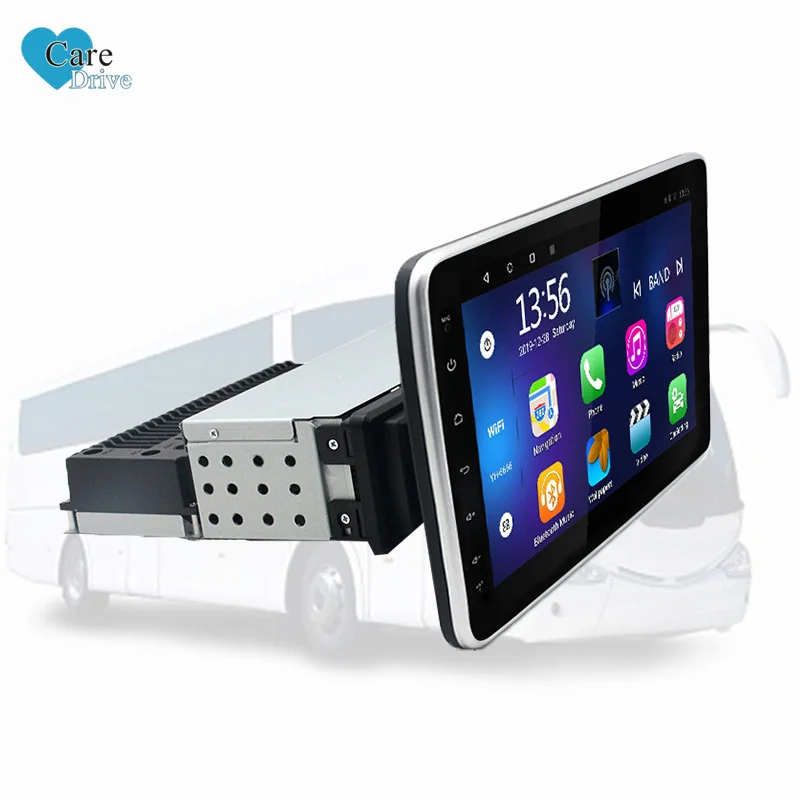 CareDrive 1 Din Android 10 Car Multimedia Player Car Stereo Radio 9 Inch Adjustable Screen Fm Gps Navigation Android Car Radio