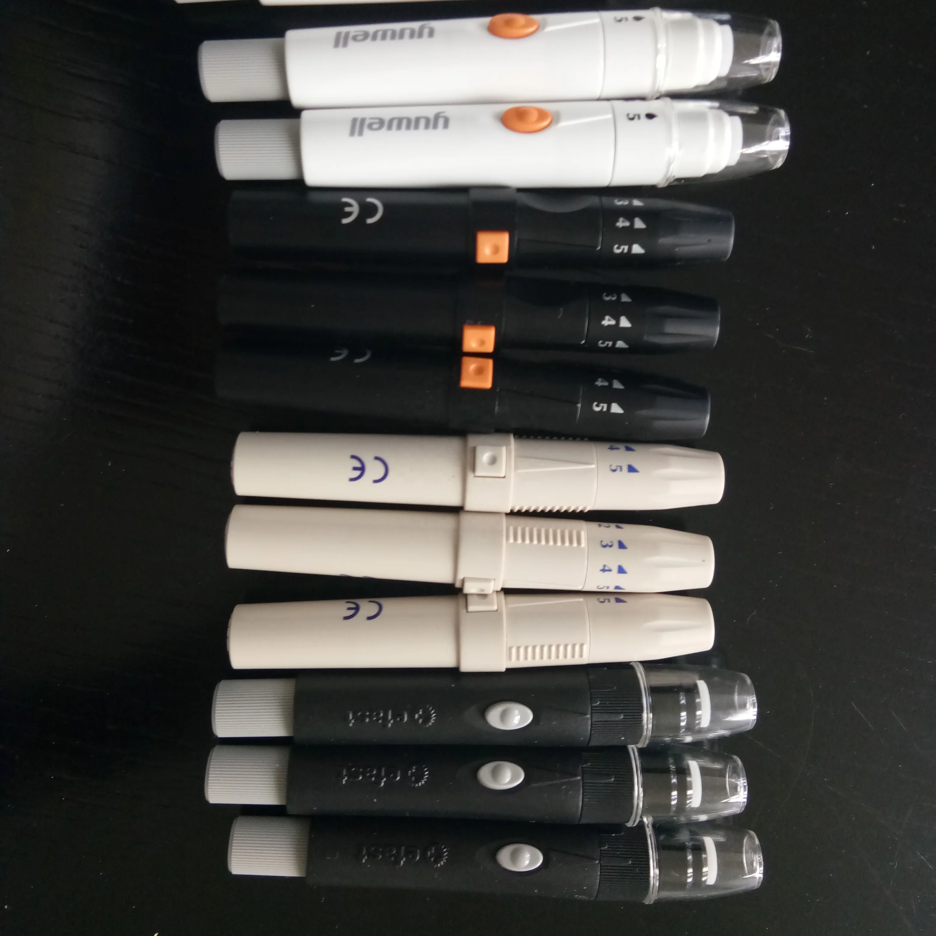 Different type Adjustable Automatic Lancing Device/Blood Lancet Pen