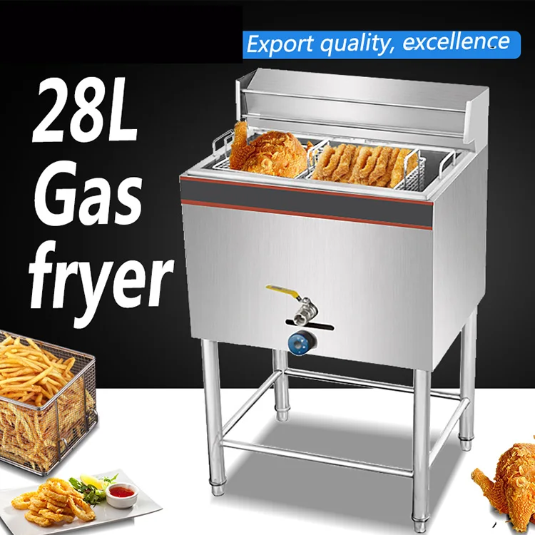 Kitchen deep fryer frying machine fried chicken/burger for mcdonald fast food