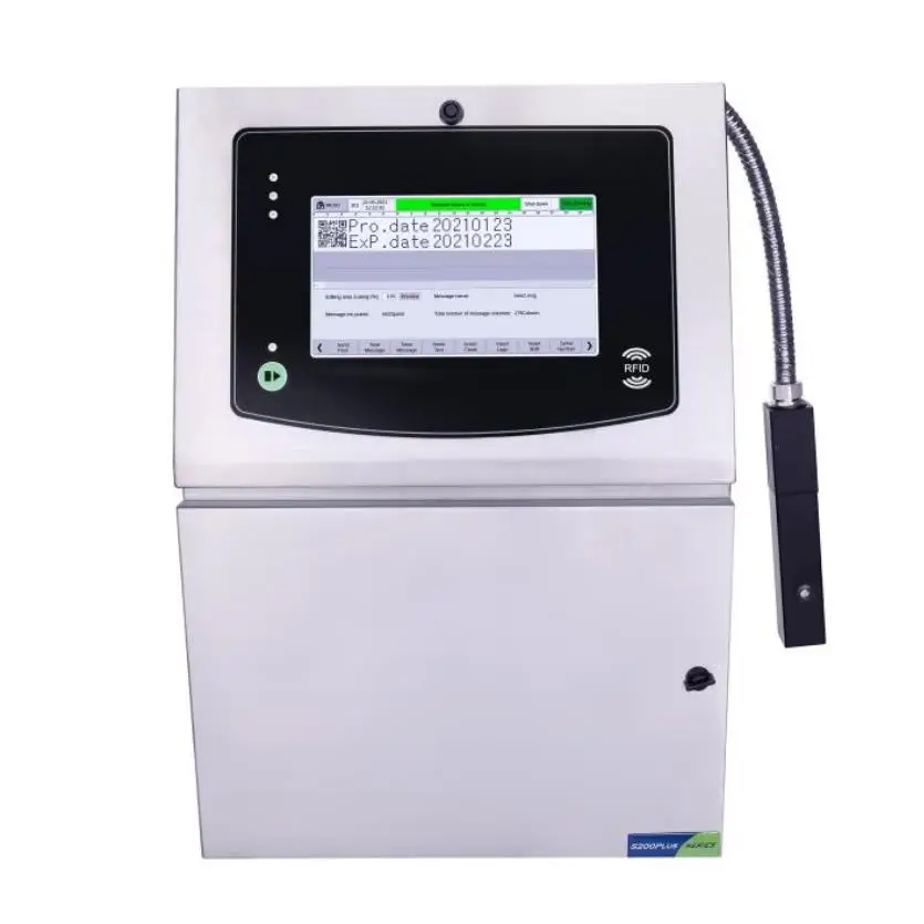 Trending Deals Sale DOCOD S200Plus OEM/ODM CIJ Continuous Industrial Inkjet Printers Coder Logo Date Machine For Cable Pipe