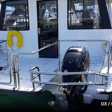 38ft Fiberglass Taxi Catamaran Passenger Boat for Sale
