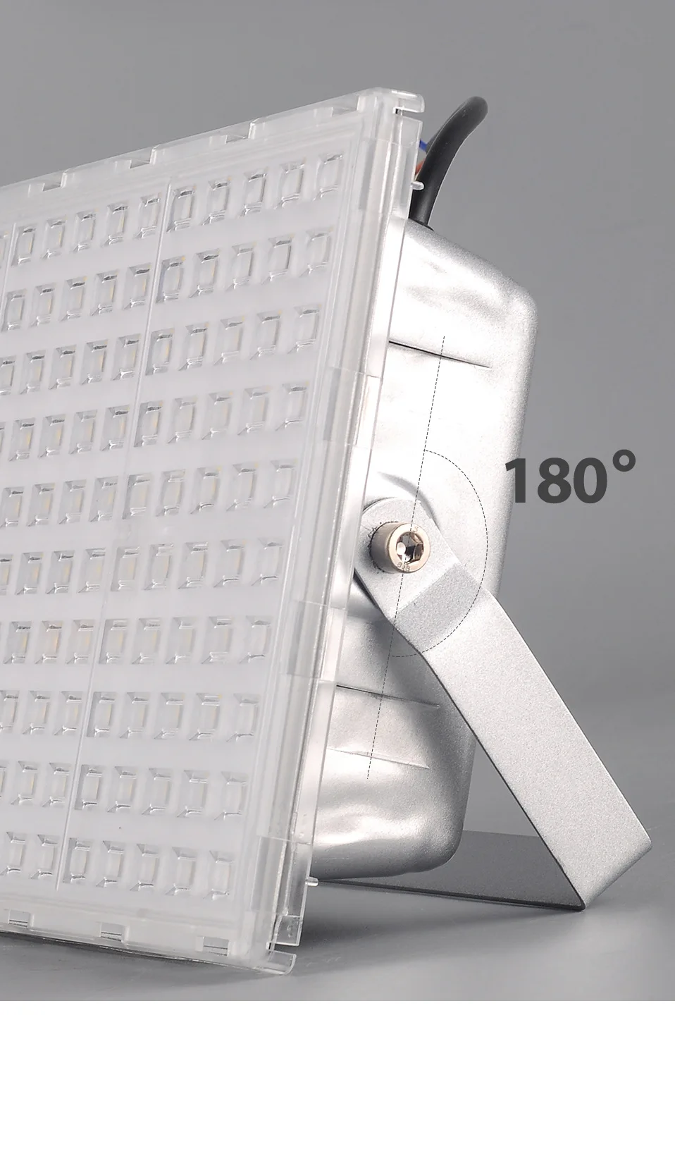 Led Stadium Flood Light Outdoor  400W Equivalent Super Bright Commercial Area Lighting  Arena Lights for Sport Fields and Courts