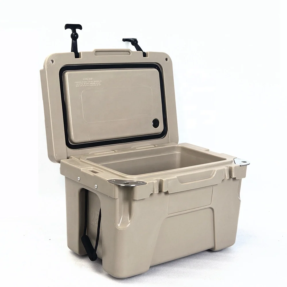 Cooler Box with Extra Thick Insulation for Long-lasting Cold Storage Durable & Portable for Fishing, Outdoorand Extreme Weather