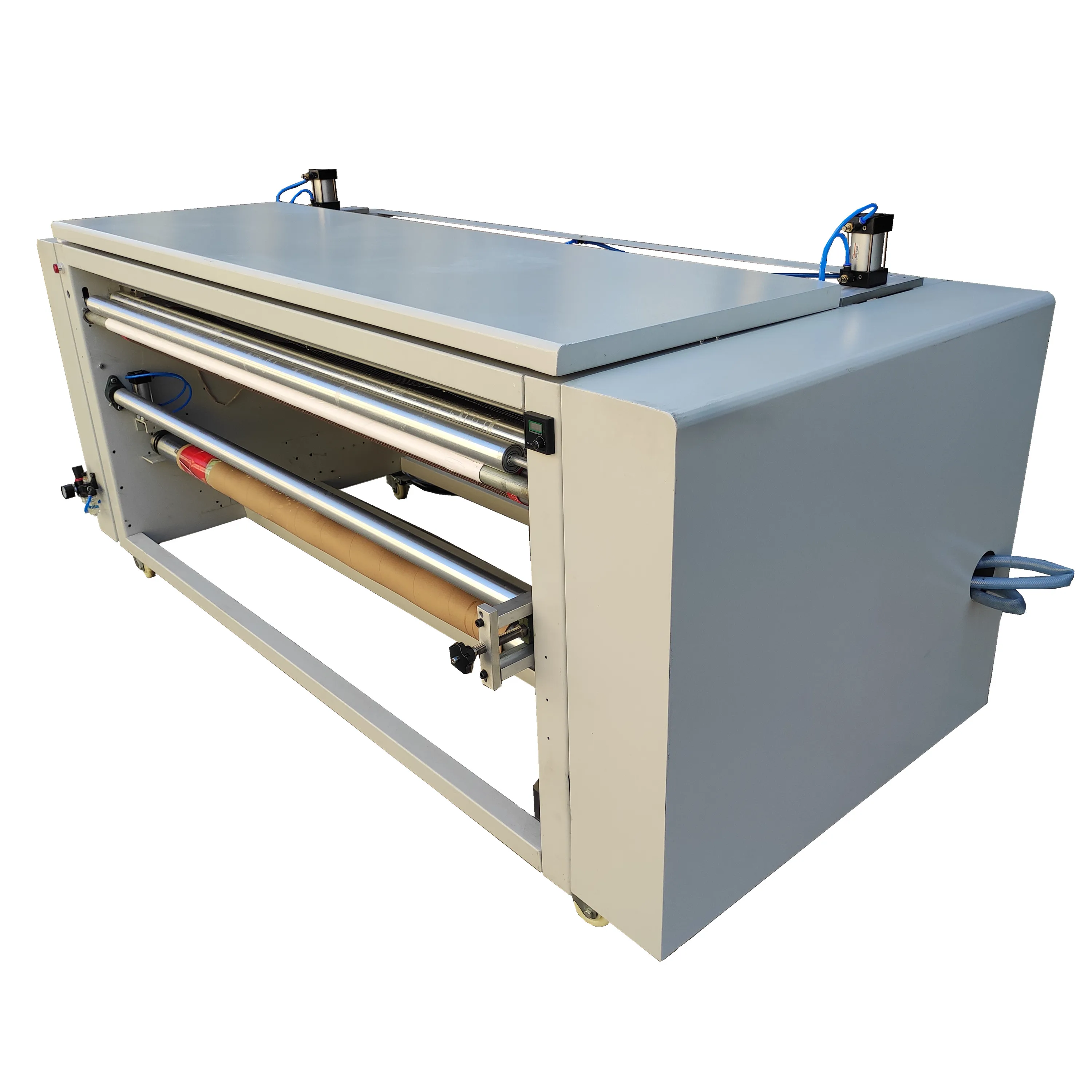 roll to roll coater machine water based liquid large size poster/paper thermal curing coating machines
