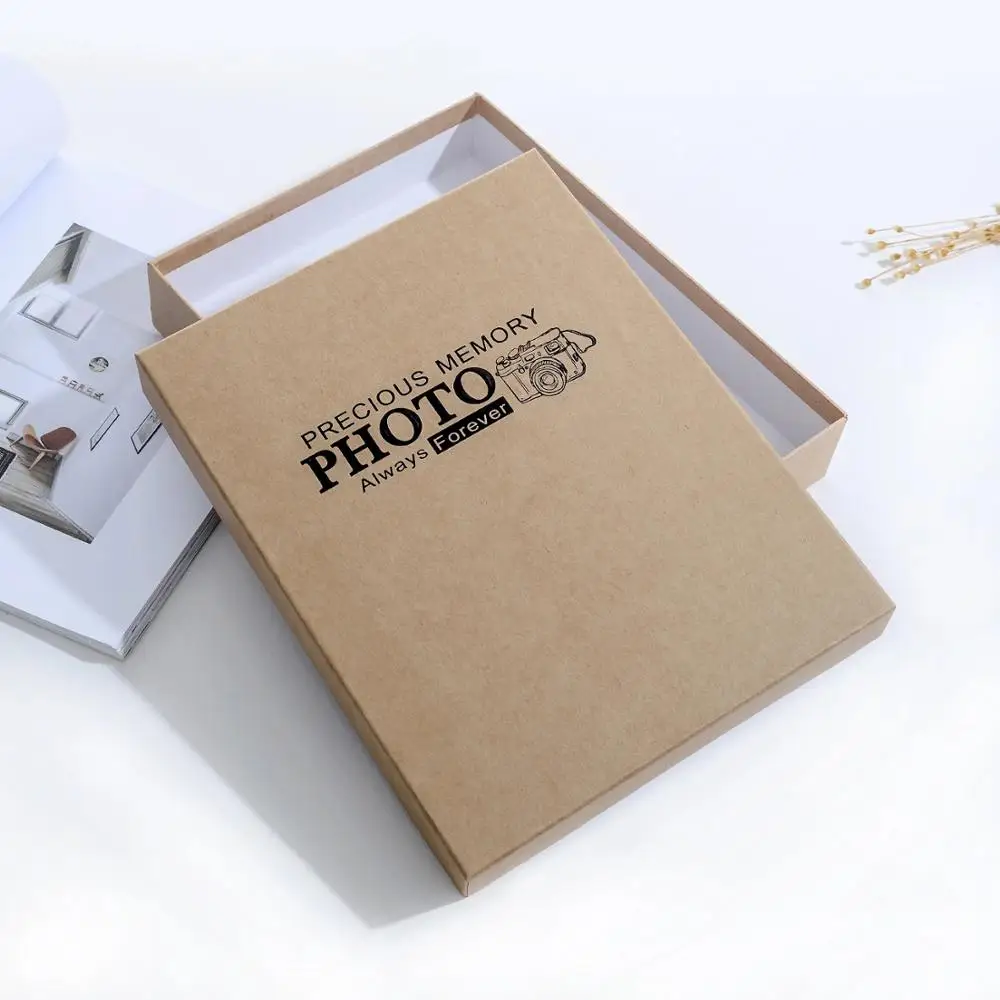 Спиральный фотоальбом Seaygift 2020 на заказ «сделай сам» для скрапбукинга крафт-бумага ретро гостевой книги подарки