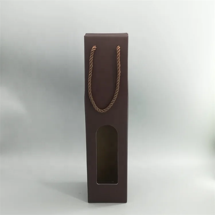 Cheap wine bottle shipping boxes accept custom champagne paper packaging boxes