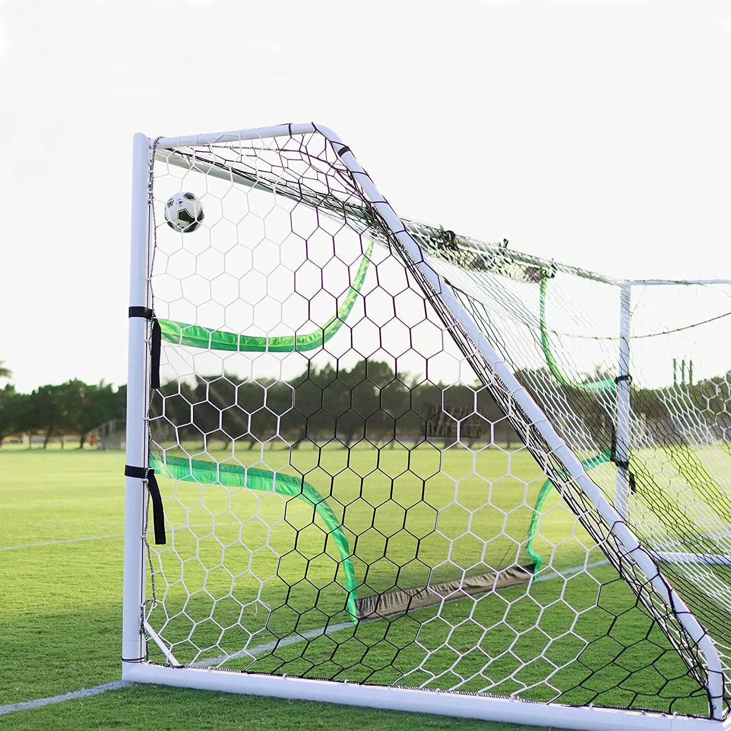 High Quality Portable football baseball hitting soccer golf shooting goal target net For Kid Training