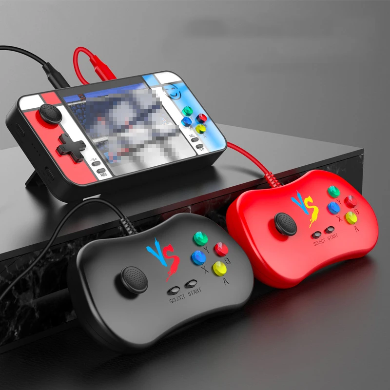 D41 Portable Game Console With Power Bank 8000Mah Capacity Multi-function handheld Retro Game Console Support 2 Players