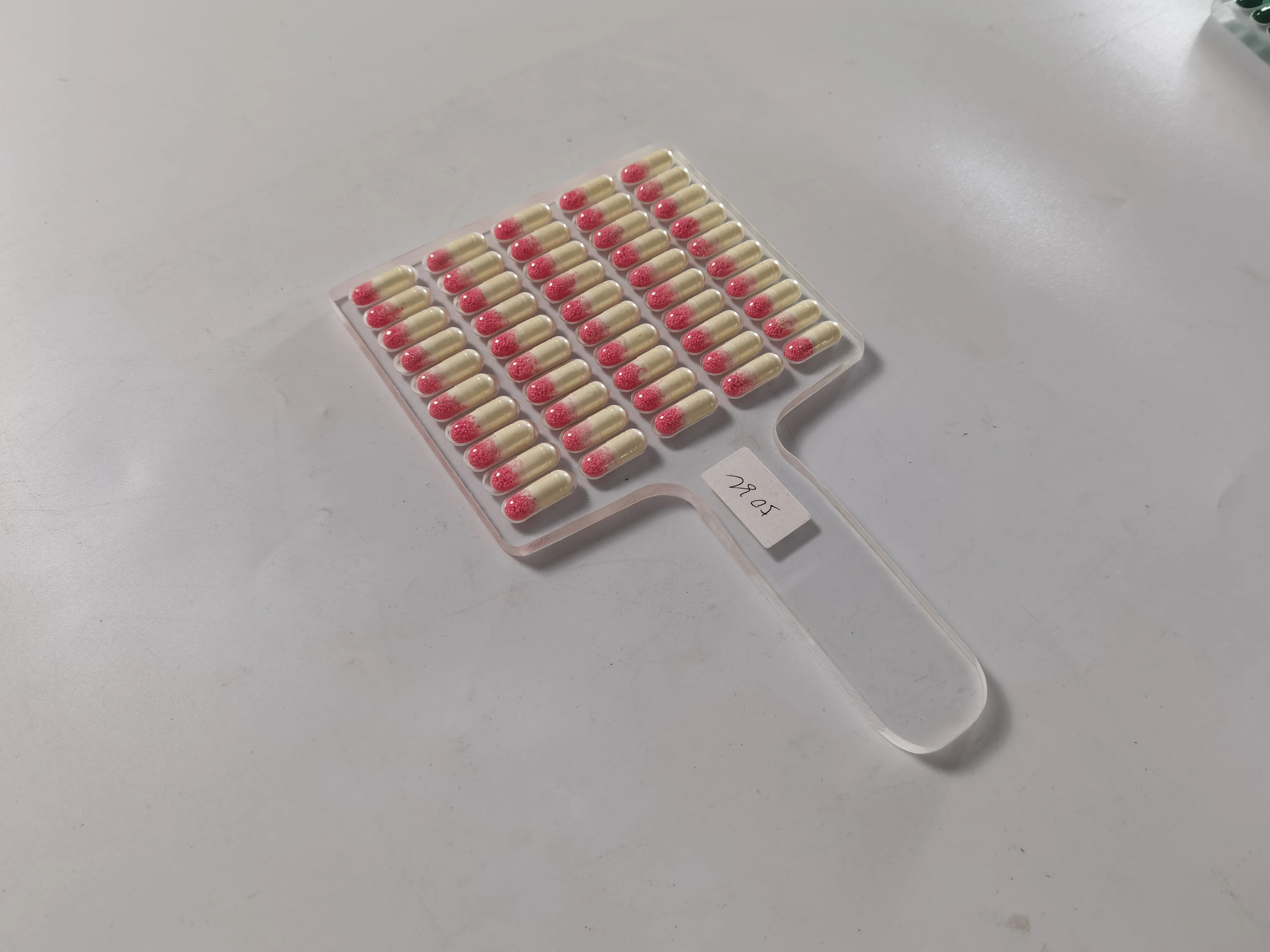 30 50 60 80 90 100 120 Manual Capsule Counter Tablet Counting Plate Board for Count Soft gel Candy MM Bean