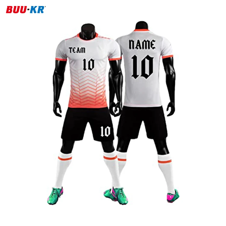 Buker College Germany Vintage France Custom Design Thailand Uniform 22/23 Europe Black And White Football Jersey