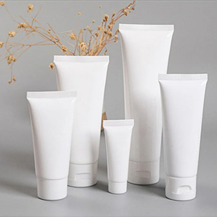 Небольшой минимальный заказ, 10 г, 15 г, 20 г, 30 г, 50 г, 80 г, 100 г, пустая Мягкая косметическая Косметическая трубка из полиэтилена с откидной крышкой, в наличии