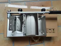 Mutton slicer mutton roll machine home cut frozen meat fat beef commercial manual cutting machine meat cutting machine