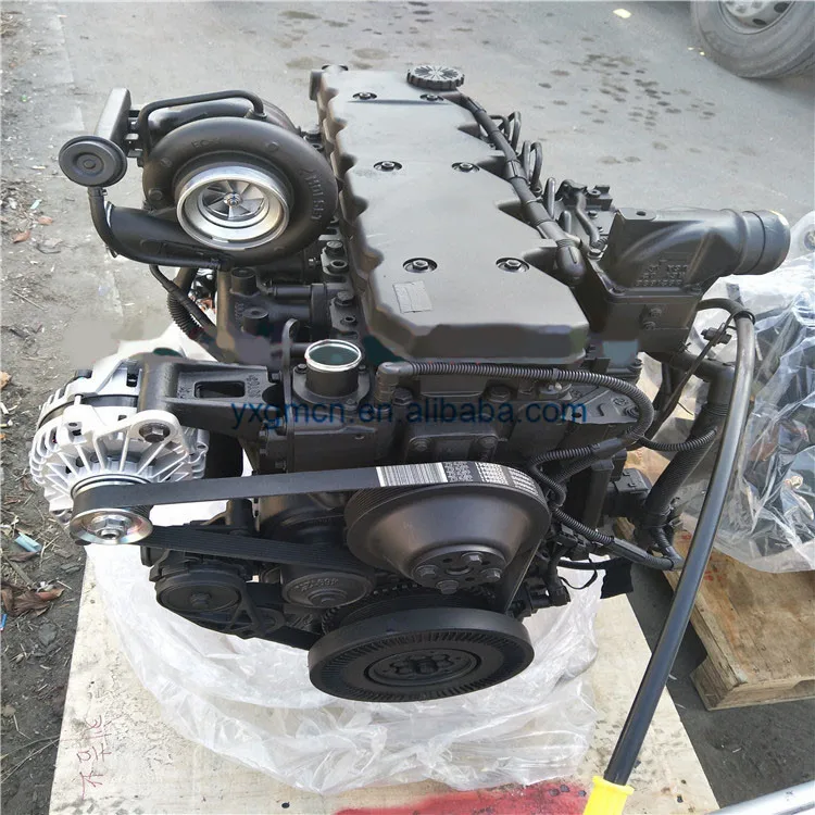 Грузовики средней мощности 6 цилиндров ISDE4.5 морской дизельный двигатель 300