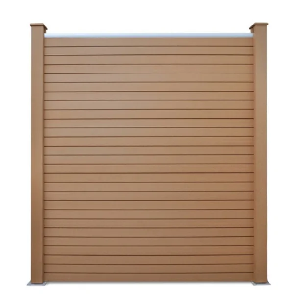 6ft.HxW8ft.W white Uv Proof cheap vinyl pvc plastic wall fence designs