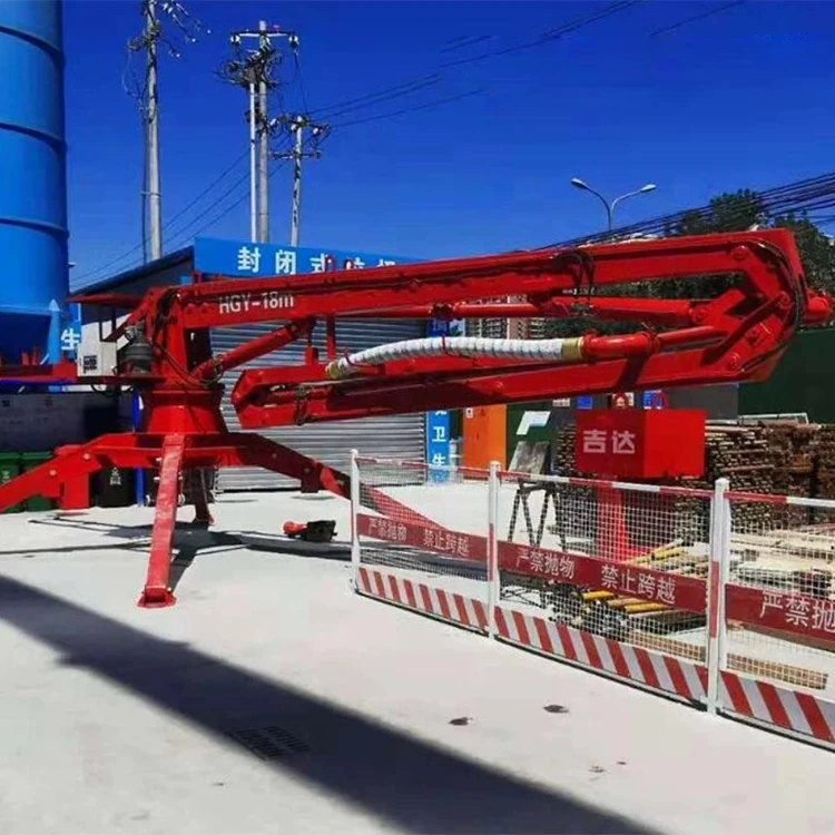 Professional Customization Concrete Placing Boom Placing Boom Construction Machine