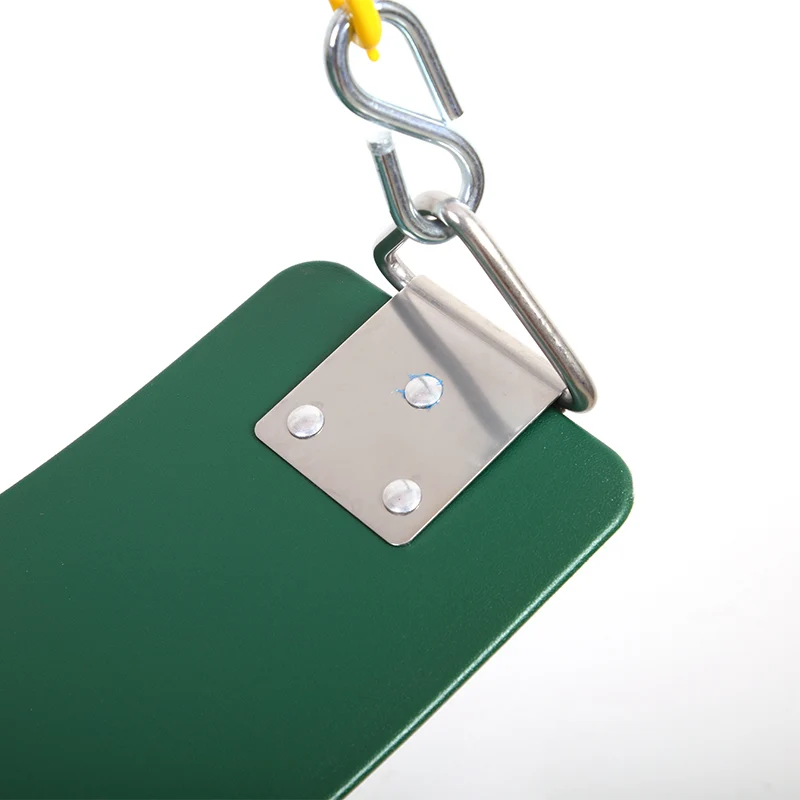 5 Seats Outdoor PVC Coating Plastic Stable Baby Cradle Swinging Chair Outdoor Garden Swing for Sale Toy Set Metal Customized