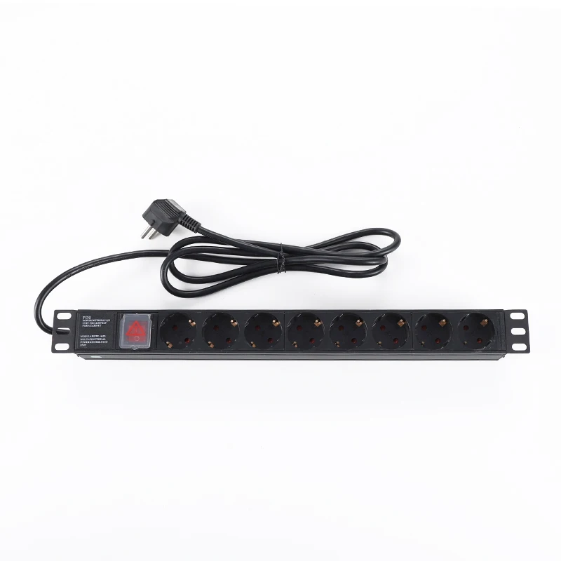  Socket Rack 8 Way 16A Power Distribution Unit Server