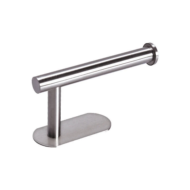 stainless steel self adhesive toilet paper roll holder paper towel holder brushed paper roll holder