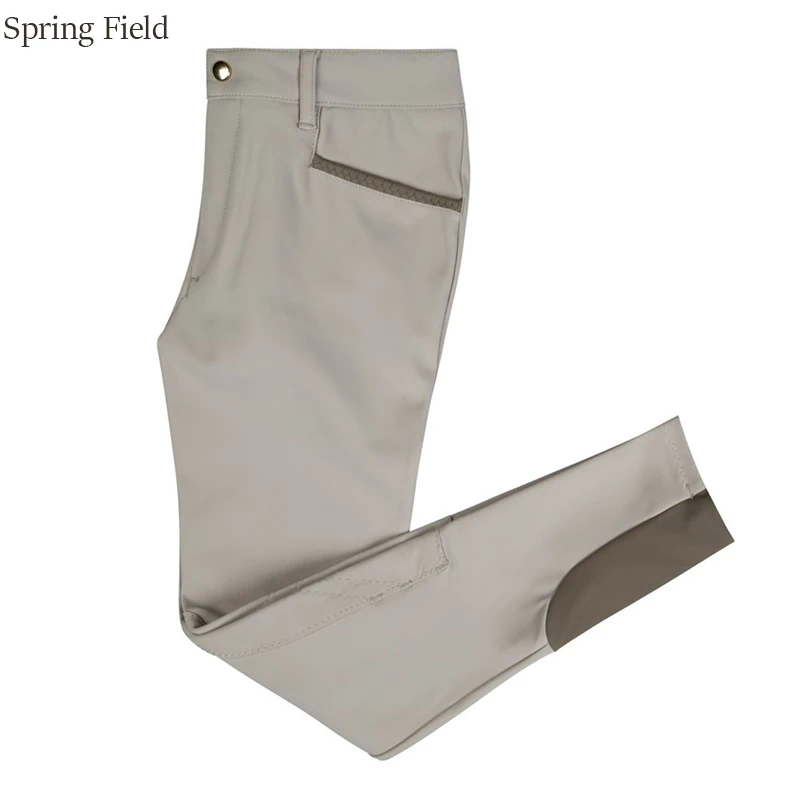 SF Longines Equestrian Full Seat Silicone Breeches Horse Riding Four Way Stretchy Jodphurs Horse Riding Silicone Tights