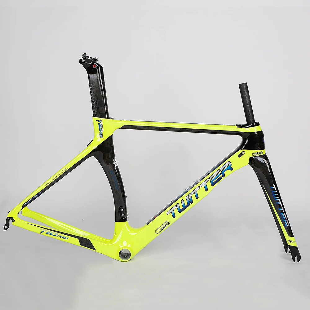 China Factory price  super light EPS Aero Toray carbon road racing bike frame