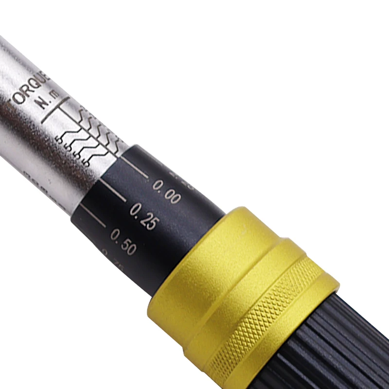 High Quality Driver 1/4'  Torque 5-25N.M Click torque wrench set