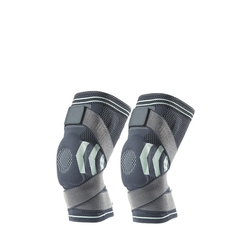 Wholesale Breathable Cozy Knitted Neoprene Compression Protective Sports Knee Guard Pads Sleeves Brace