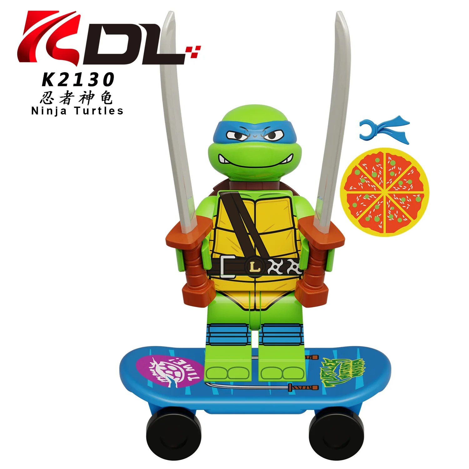 KDL817 фильм телевизионные комиксы игры четыре черепахи Раф Дон Лео Майк фигурки строительные блоки развивающие аниме детские игрушки