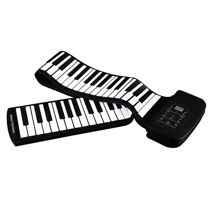 Suntoday английская ручная работа Pianoforte 88 клавиш силиконовая складная электронная Pianoforte для взрослых начинающих Midi-клавиатура