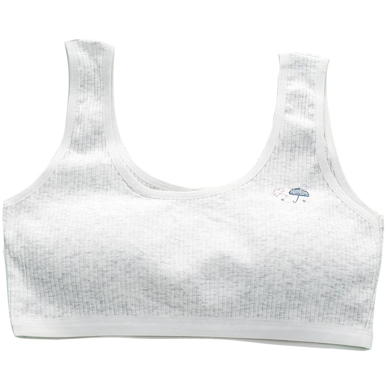 New Stock Arrival Good breathability Breathable Cartoon Bra For Children First Bra For Teen Girls Teen Girl Training Bras