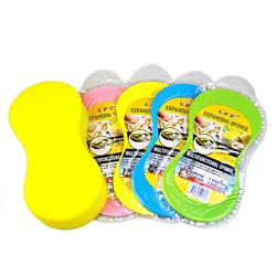 Многофункциональная волшебная сжатая Чистящая губка для мытья автомобиля, Чистящая губка