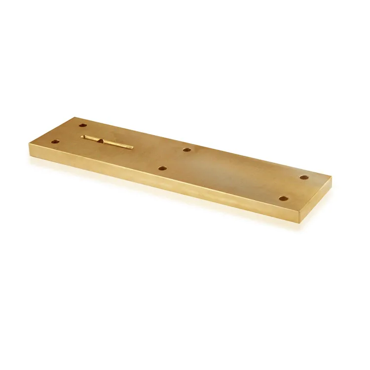 High Wear Resistance Self Lubricating Bronze Graphite Sliding Plate