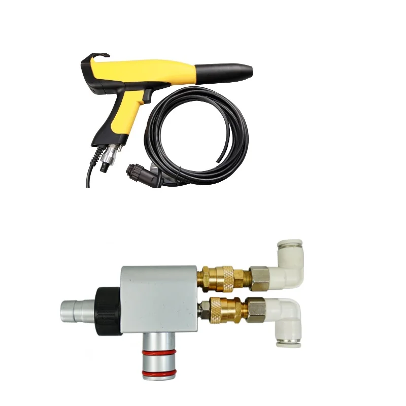 COLO New Electrostatic  Powder coating spray gun injector pump COLO-08 with paint  spare parts