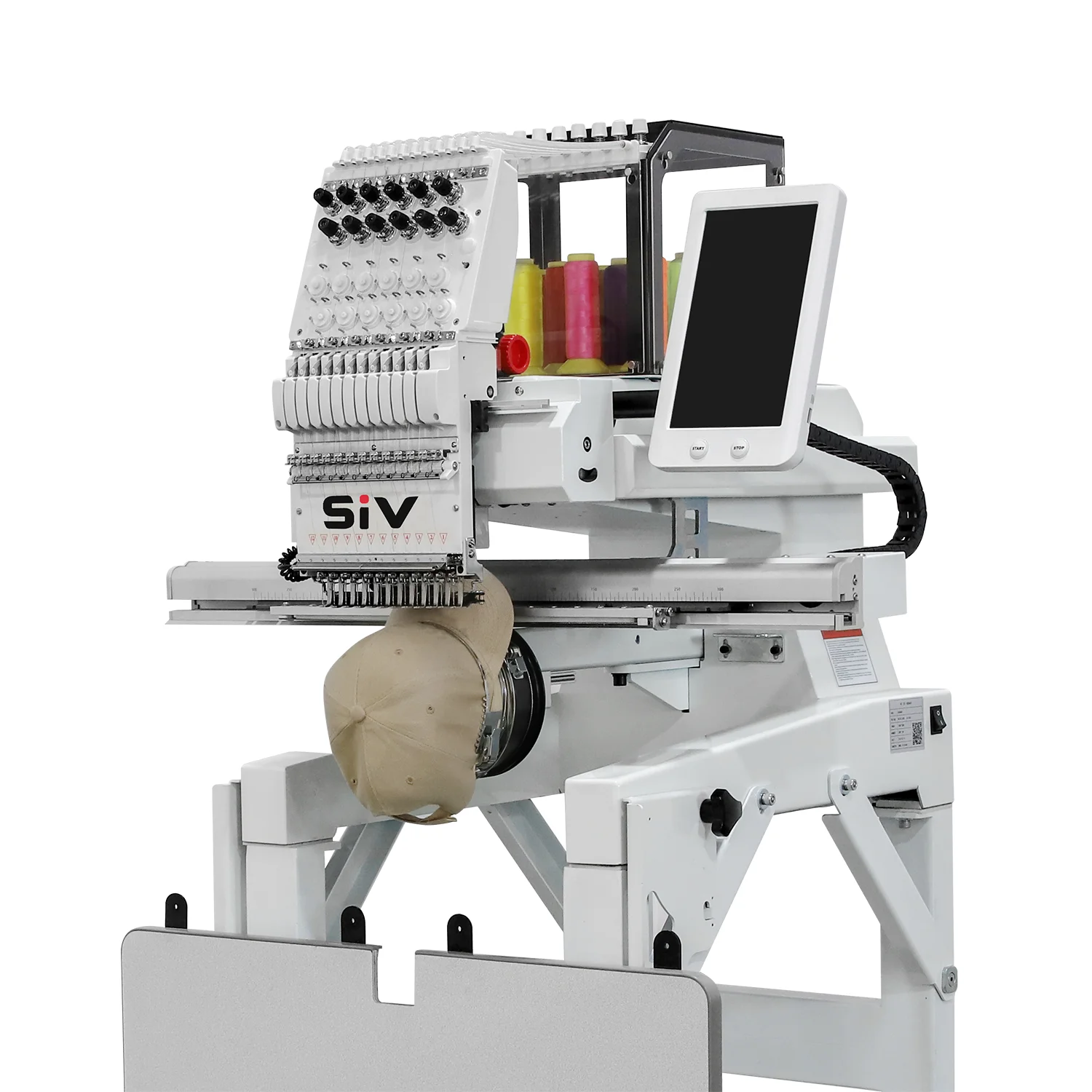 Single Head Computer Embroidery Machine For Tee Shirts