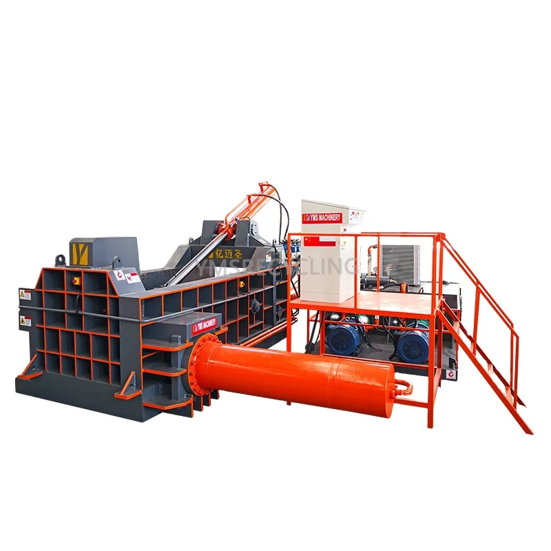 China Factory Sales Y81 Fully Automatic Horizontal Waste Scrap Metal Baler With Remote Control