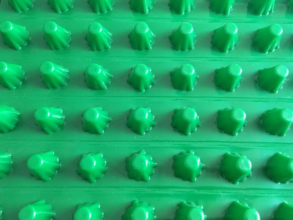 8-30mm HDPE dimpled plastic drainage sheet waterproofing drainage board