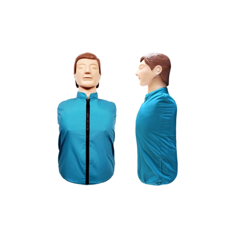China Factory Wholesale Half Body Simplified Version CPR Training Manikin for Medical Teaching