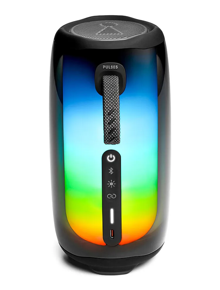 JBL PULSE 5 Wireless Bluetooth Speaker Portable IPX7 Waterproof Deep Bass PULSE5 Stereo Sound with LED light Party Boost APP