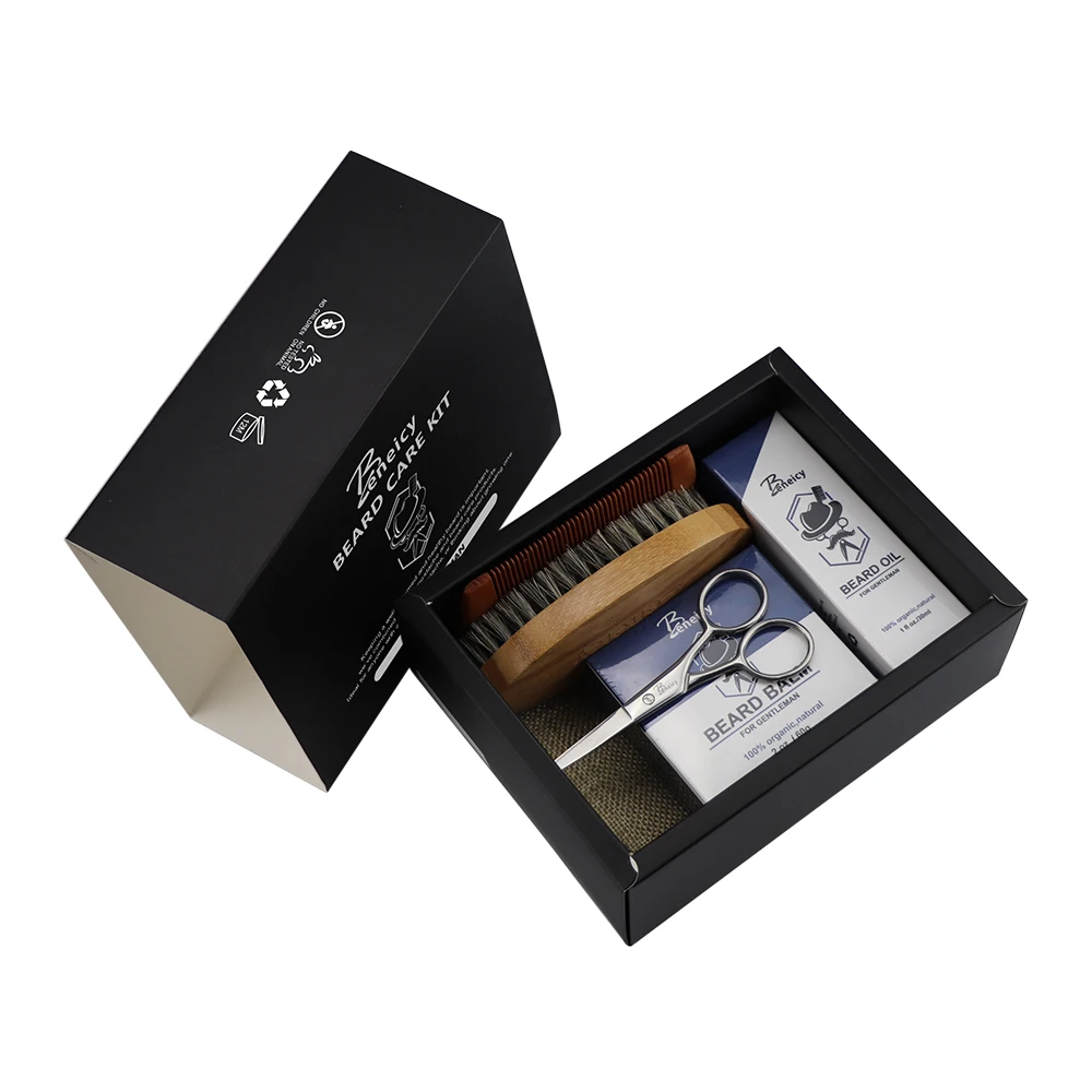 
Low Moq Wholesale Balm Kit Organic Beardo Beard Oil 