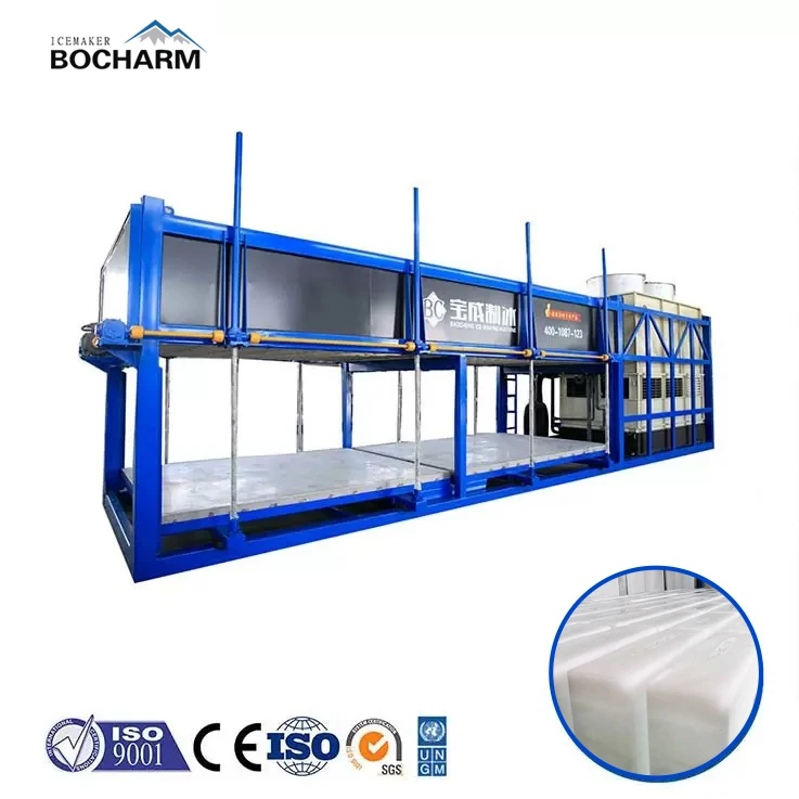 10 tons per day block ice machine can be customized according to demand