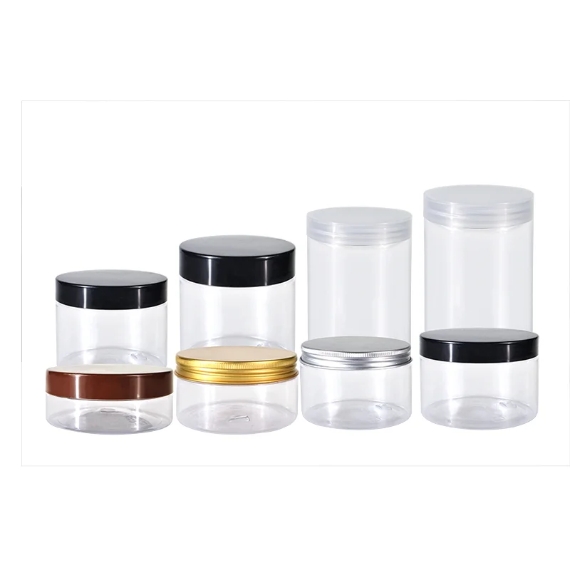 Factory wholesale 1 oz 2 oz 4 oz 5 oz 6 oz 7 oz 8 oz 10 oz 12 oz 16 oz jar with lid food grade containers