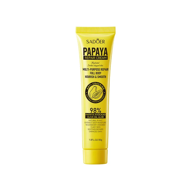 Anti cracking Soothing Papaya Moisturizing Anti oxidative Repairing and Beautifying Body Lotion