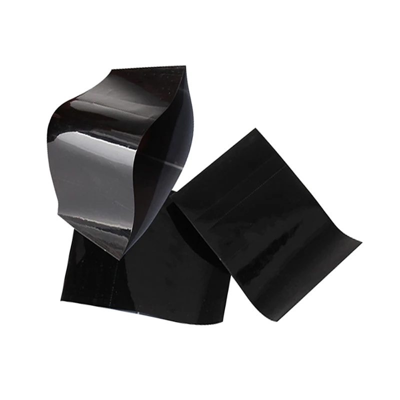 
Black pe shrink film plastic heat shrinkable wrap film 