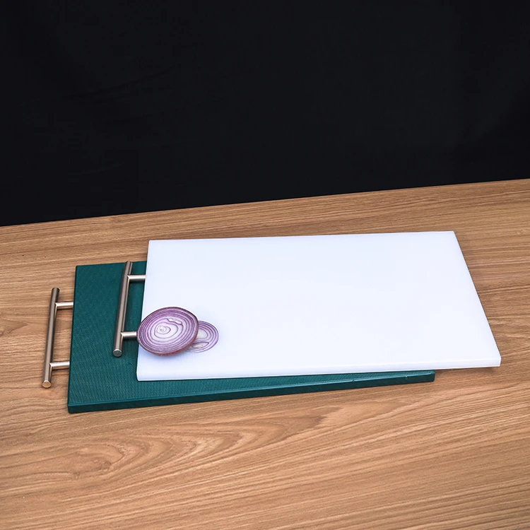 YIQI PE 530*327 мм разделочная доска Антибактериальная обратимая безопасная для мяса и овощей сертифицированная противоскользящая