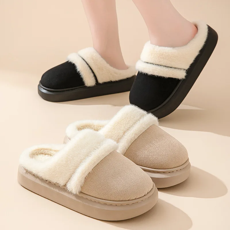 winter women slipper comfortable warm home slipper eva female cotton slipper for 4 colors