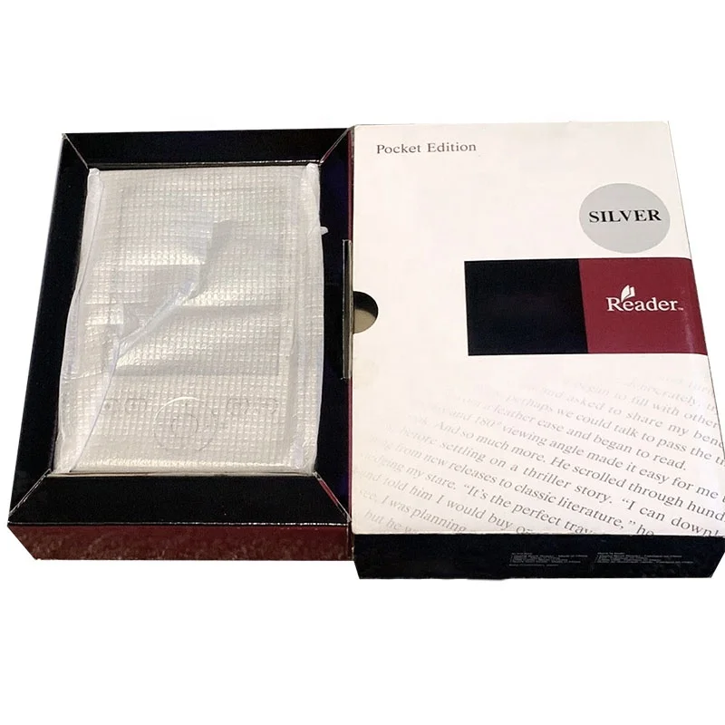 E-ink Book Eye Protective Reader Android tablet black coated paper professional custom packaging box foldable