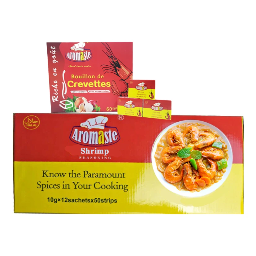 Halal 2023 new arrival shrimp seasoning cube with good price
