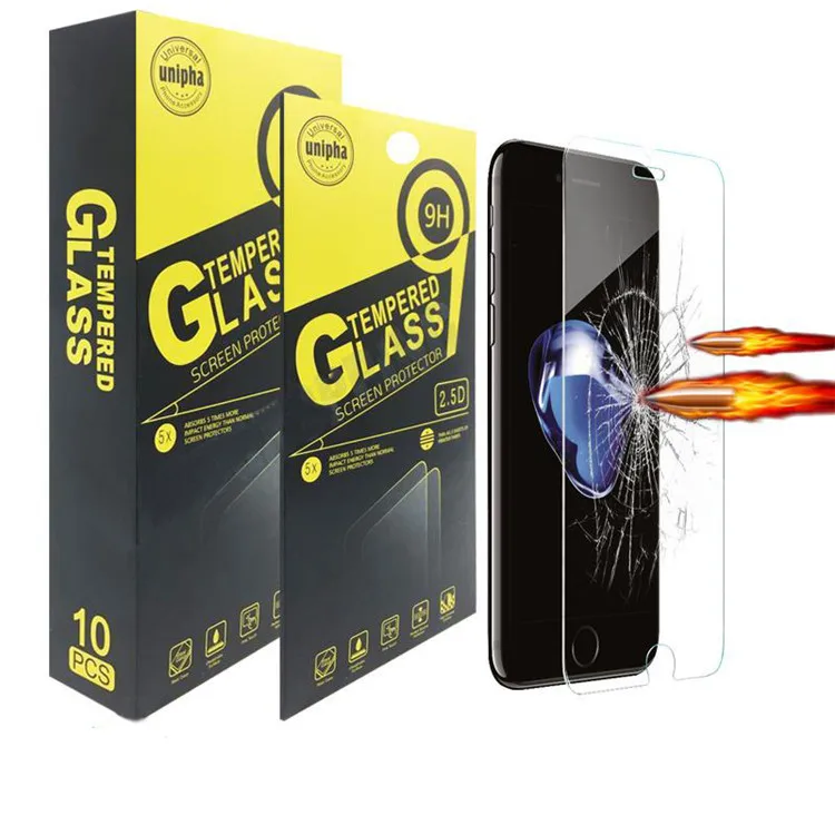 
Screen Protector For iPhone 12 Pro Max 11 X XS Max XR 6 7 8 Plus Tempered Glass Anti-shatter Film For LG stylo 