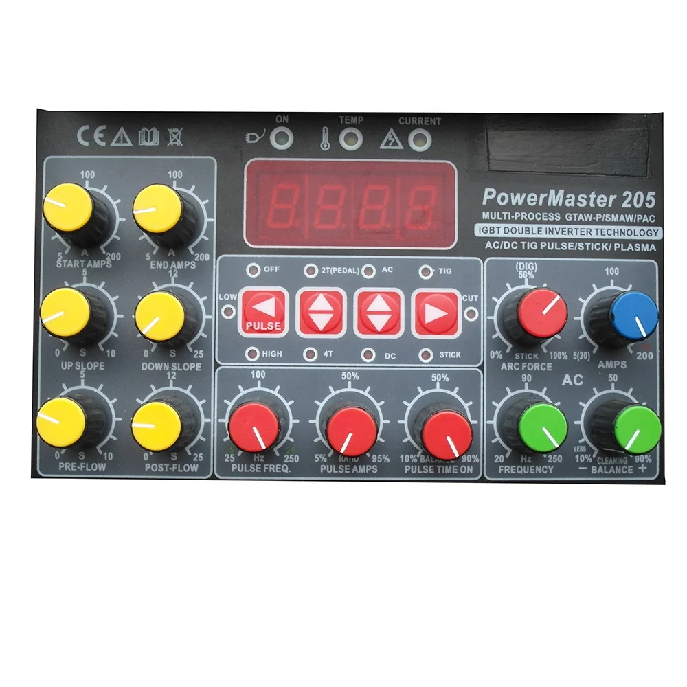 New Inverter Quality 4In1 Plasma Powermaster205 TIG MMA Three Phase Arc Welder
