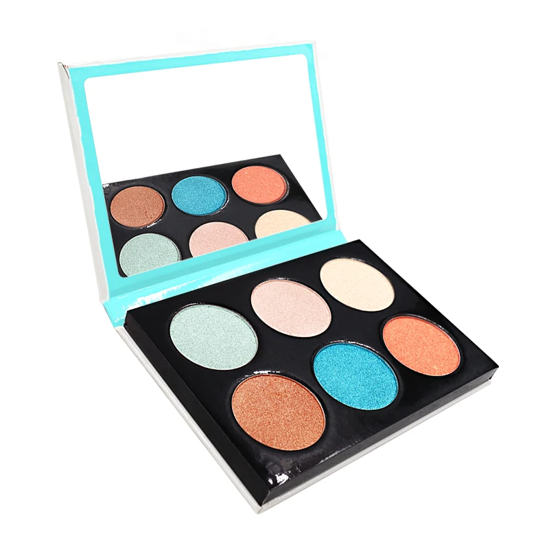2021 High pigment 6 color eye shadow palette factory price for your selection with no brand with private label