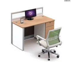 Modern design cubicle office workstation desk office furniture 1 person/4 person workstation with storage